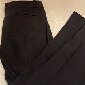 Black Loft Pants - Straight Leg